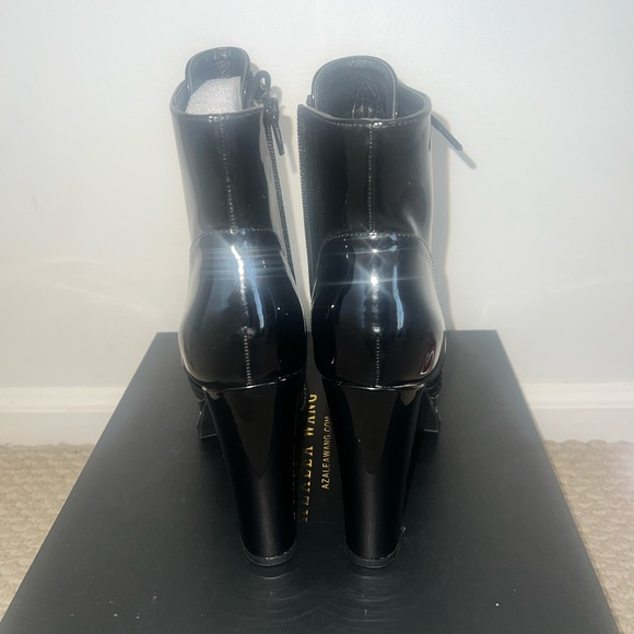 AZALEA WANG Freddie Chunky Lace Up booties SIZE: 8 - Picture 10 of 10